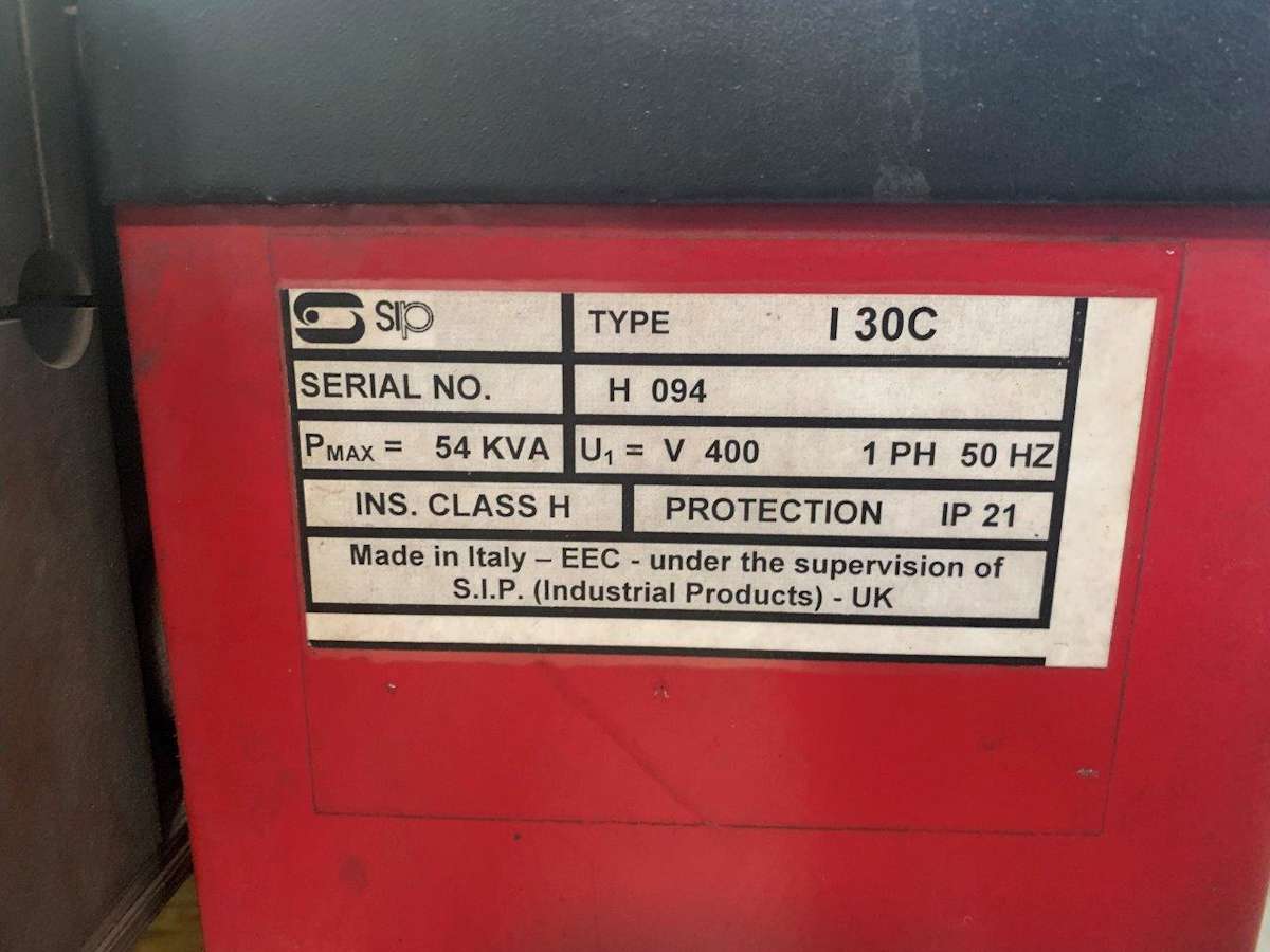 Used Machine - SIP 30C Spot Welding Machine (11530) - TH Machine Tools