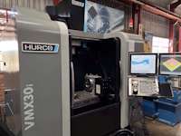 Hurco VMX30Ti + 4th Axis Vertical CNC Machining Centre (12610)