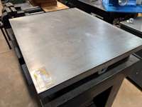  600x500 Plate Steel Surface Table (13250)
