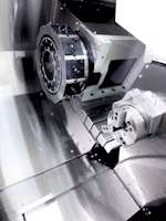 SYIL L3 8" Siemens 828D Live Tool CNC Turning Centre - Multi Axis (14203)
