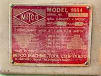 Mitco 1604 Belt Drilling Machine (13174)