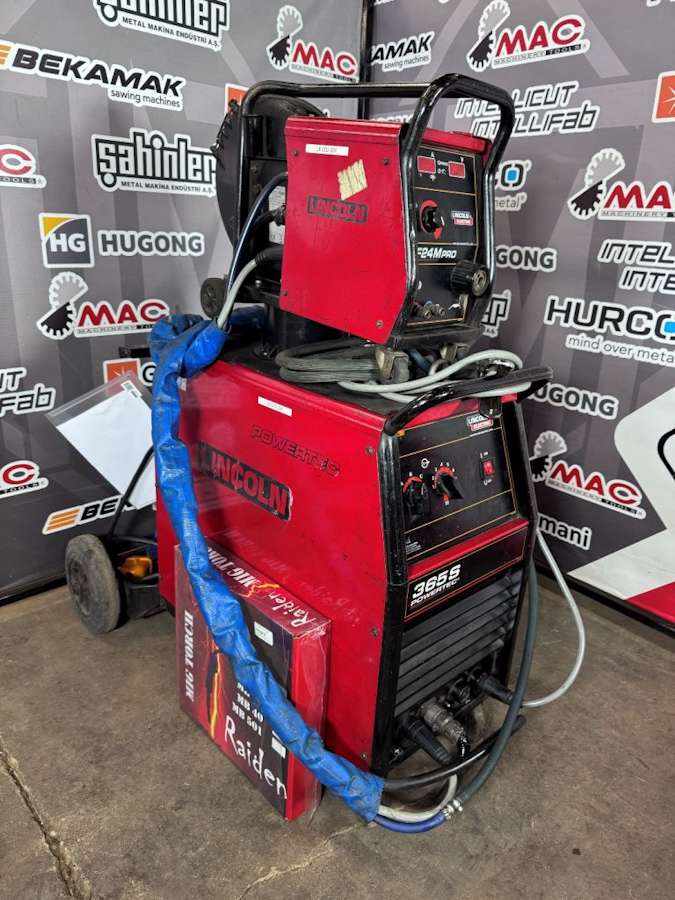 Lincoln Powertec 365S Mig Welding Machine (14791)
