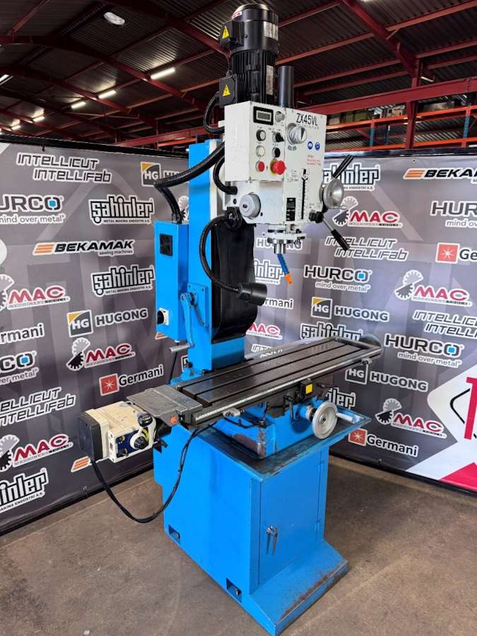 THMT ZX45VLPF Mill & Drill Milling Machine (14822)