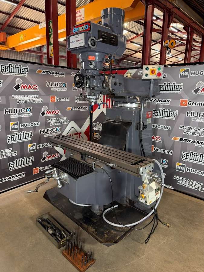 Bemato 3VM Turret Milling Machine (14892)