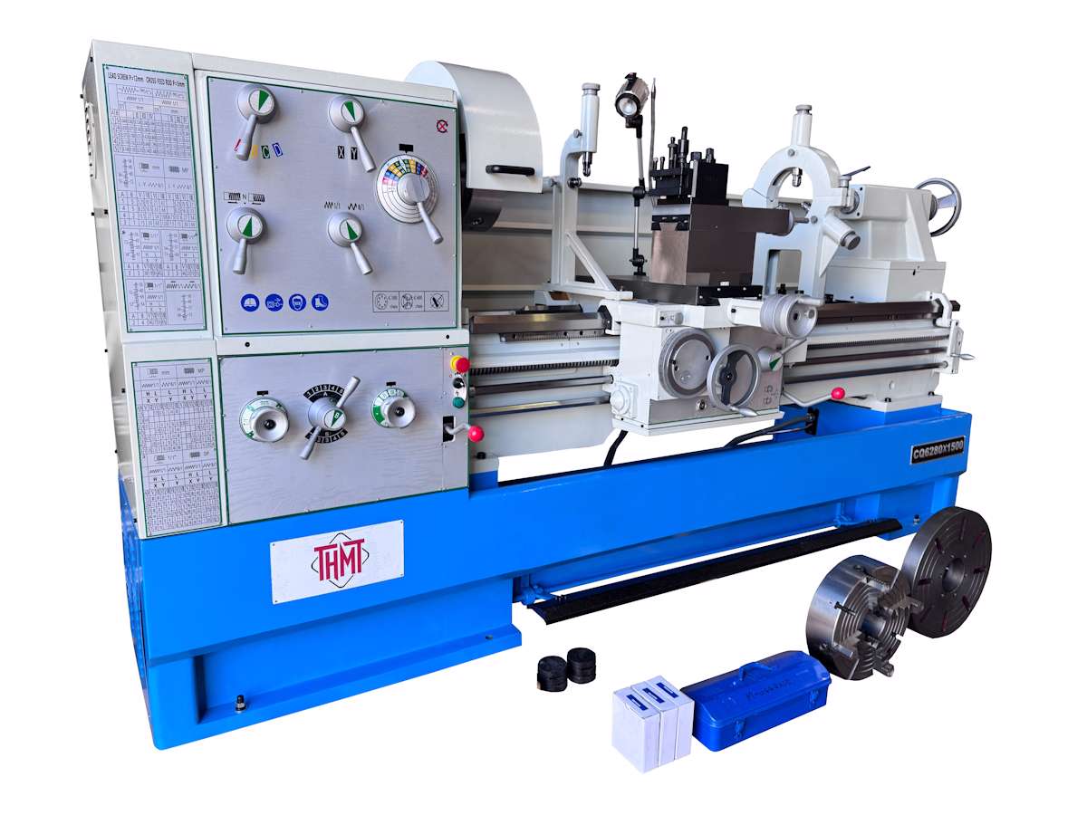 THMT CQ6280 x 1500 Centre Lathe (14068)