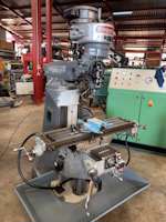 Bridgeport Step Pulley Head Turret Milling Machine (10306)