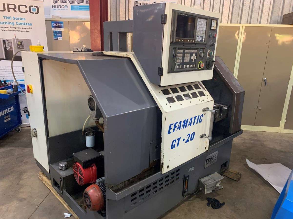 Efamatic GT-20 Flat Bed CNC Turning Centre (11260)