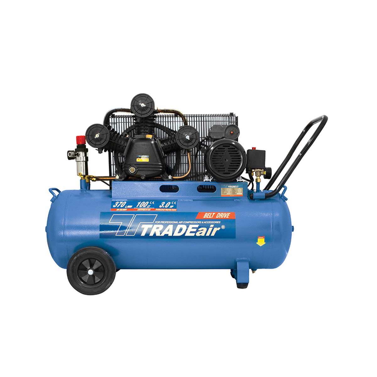 TRADEair MCFRC227-100L 2.2kW Piston Compressor (10021)