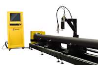 HG Hugong EconoPipe CNC Plasma Machine (11733)